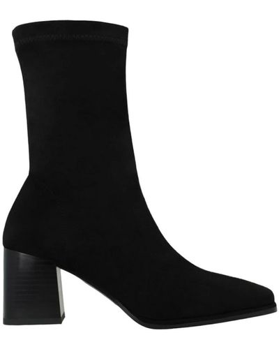 Lodi Heeled Boots - Black