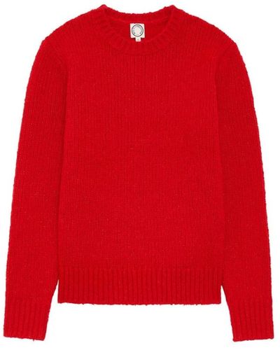 Ines De La Fressange Paris Suéter de lana acogedor - Rojo