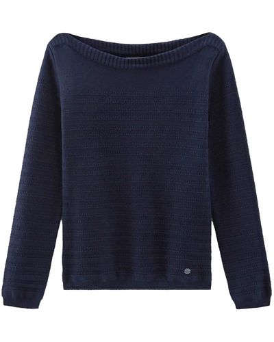 Woolrich Knitwear > round-neck knitwear - Bleu