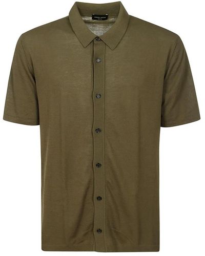 Roberto Collina Shirts - Grün