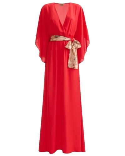 Alviero Martini 1A Classe Robes longues - Rouge