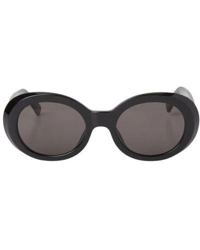 Ambush Kurt Oval Frame Sunglasses - Gray