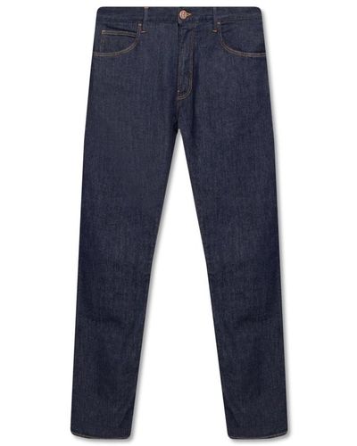 Giorgio Armani Jeans with logo - Blau
