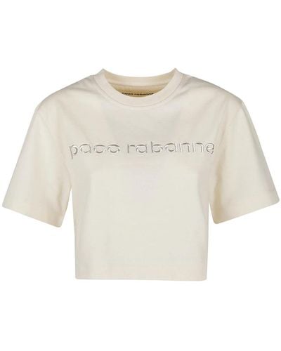 Rabanne T-Shirts - Natural