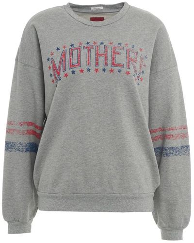 Mother Grauer sweatshirt für frauen