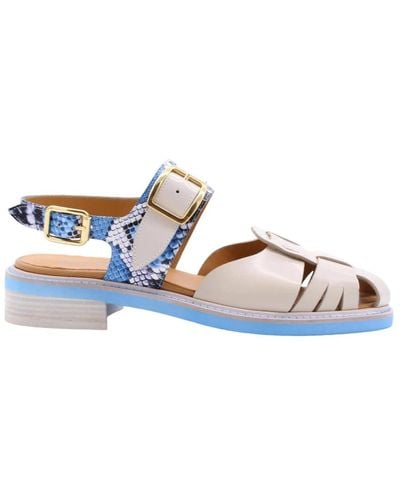Pertini Shoes > sandals > flat sandals - Bleu