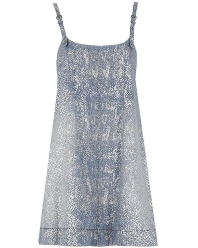 Versace Short Dresses - Blue