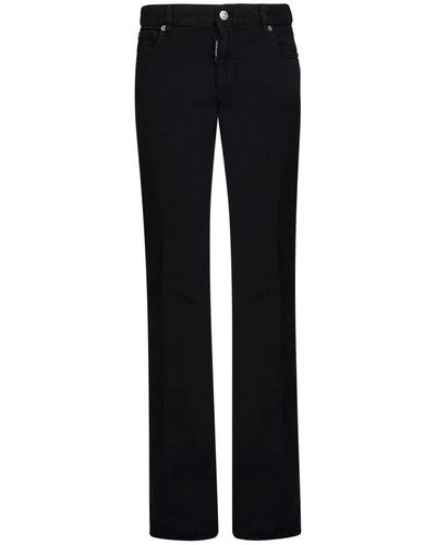 DSquared² Straight Jeans - Black