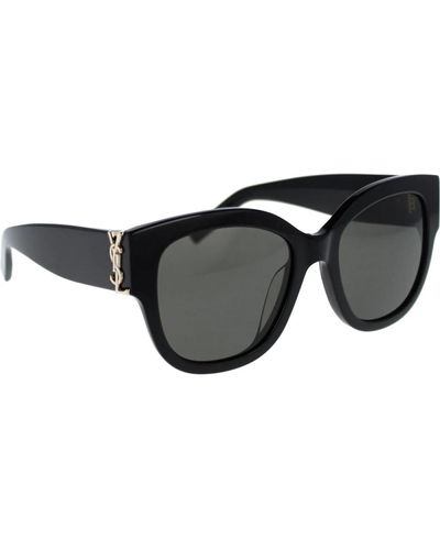 Saint Laurent Stilvolle sonnenbrille für modebewusste frauen - Schwarz