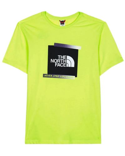 The North Face Redbox klassisches t-shirt - Gelb