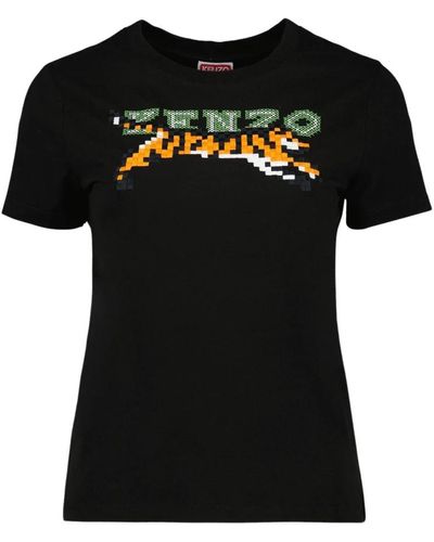 KENZO Pixel t-shirt - Schwarz