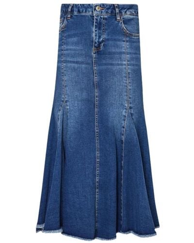 Liu Jo Skirts > denim skirts - Bleu