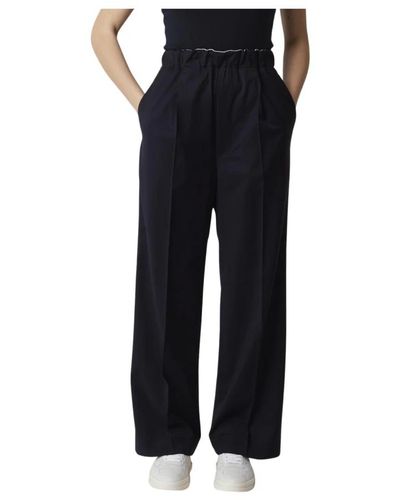 Nine:inthe:morning Trousers > wide trousers - Noir