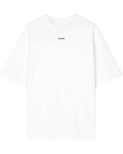 Aeron Alice camiseta blanca de algodón oversized - Blanco