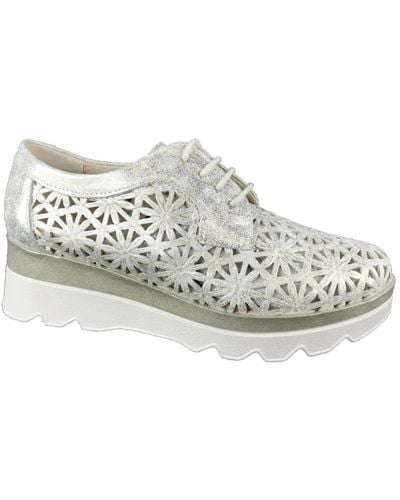 Pitillos Shoes > flats > laced shoes - Blanc