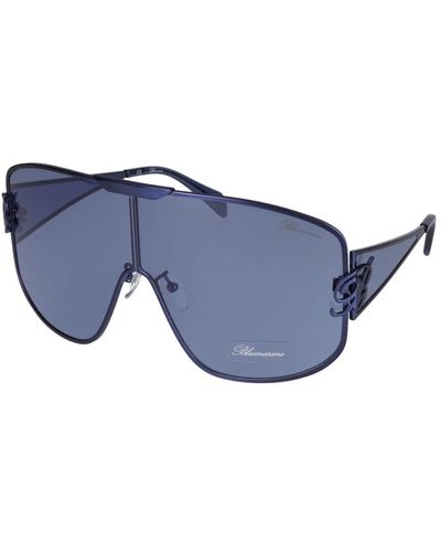 Blumarine Gafas de sol elegantes sbm 182 - Azul