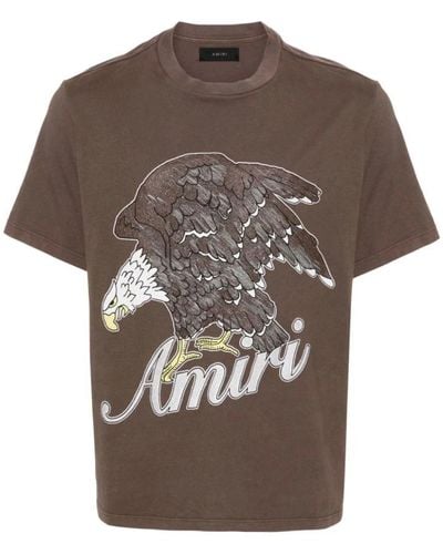Amiri T-Shirts - Brown