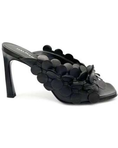 Halmanera Shoes > heels > heeled mules - Noir