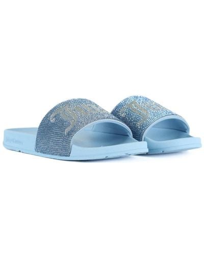 Juicy Couture Sliders - Blue