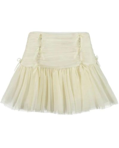 Aniye By Short Skirts - White