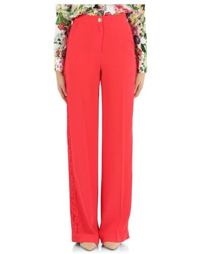 Marciano Wide Trousers - Red