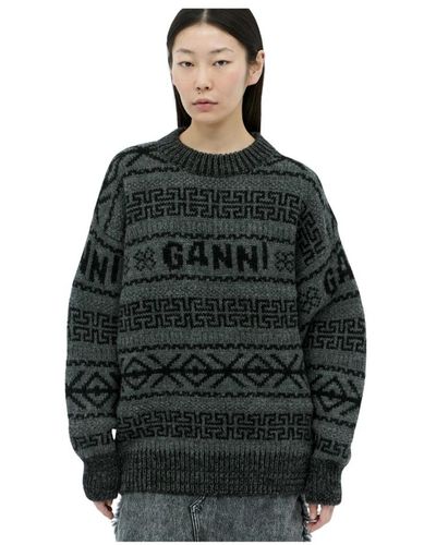 Ganni Knitwear - Negro