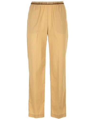 Hartford Wide trousers - Natur