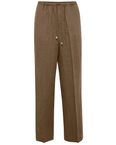 Part Two Cropped Trousers - Natural