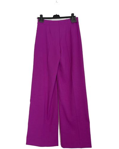 DRYKORN Wide Trousers - Purple