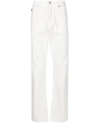 Versace Straight Jeans - White
