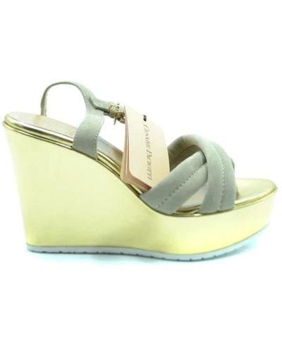 Cesare Paciotti Wedges - Yellow