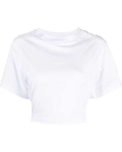 Tela Strip t-camicie f10439 06t0510 - Bianco