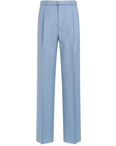 Lanvin Trousers > suit trousers - Bleu
