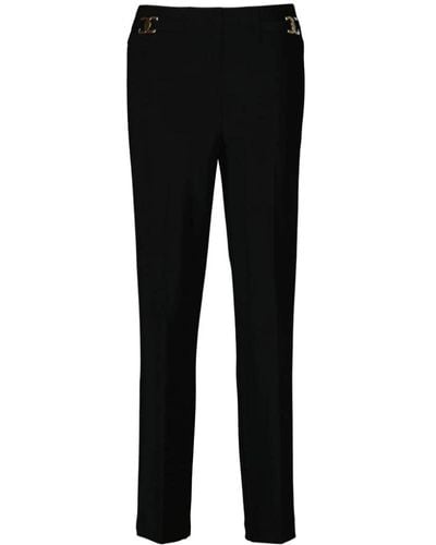 Joseph Ribkoff Slim-Fit Trousers - Black