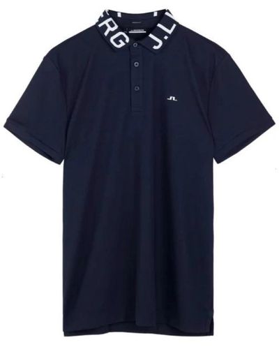 J.Lindeberg Polo Shirts - Blue