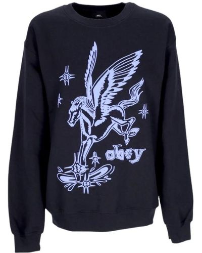 Obey Sweatshirt - Blau