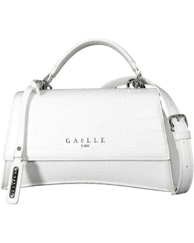 Gaelle Paris Cross Body Bags - White