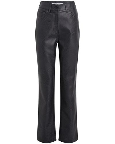 Calvin Klein Trousers > straight trousers - Gris