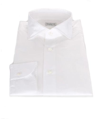 Bagutta Formal Shirts - White