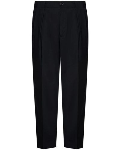 GOLDEN CRAFT Trousers > slim-fit trousers - Noir