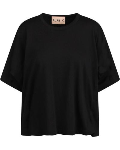 Plan C Tops > t-shirts - Noir