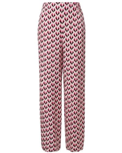 S.oliver Wide trousers - Rojo
