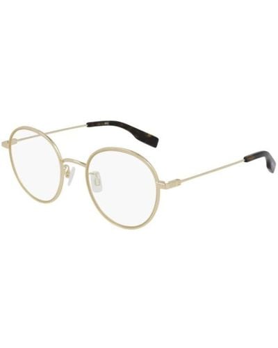 Alexander McQueen Glasses - Metallic
