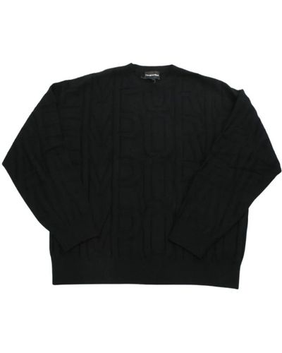 Emporio Armani Sweatshirts - Black