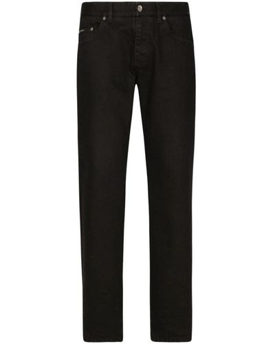 Dolce & Gabbana Slim-Fit Jeans - Black