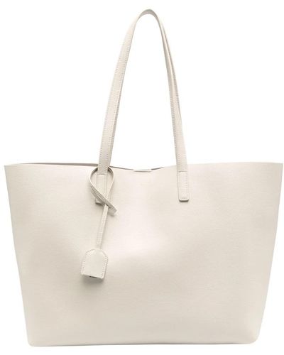 Saint Laurent Tote Bags - White