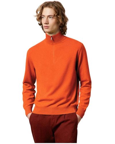 Massimo Alba Knitwear > cashmere knitwear - Orange