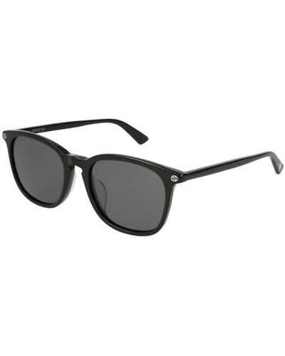 Gucci Rectangular acetate sunglasses - Multicolore