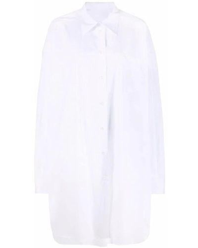 Maison Margiela Shirt dresses - Bianco