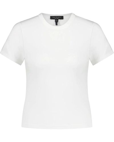 Rag & Bone Modal-mix t-shirt - Blanco